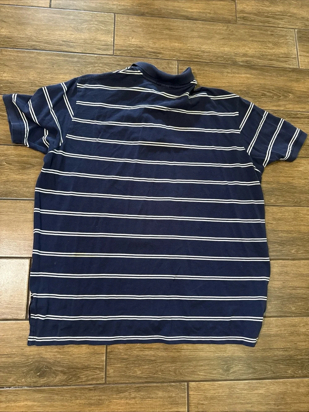 Polo Ralph Lauren 2XL  Striped Short Sleeve Polo Cotton Shirt Stretch
